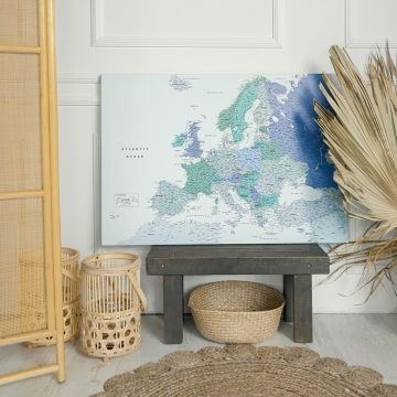 Europos žemėlapis Nr.1 Mėlynasis opalas