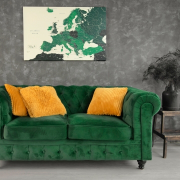 Europos žemėlapis Nr.4 Žaliasis smaragdas