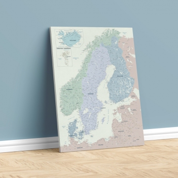 Skandinavijos žemėlapis Nr.12 Perlas