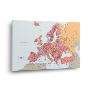Europos žemėlapis Nr.3 Rožinis kvarcas