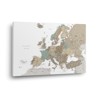 Europos žemėlapis Nr.6 Dūminis kvarcas