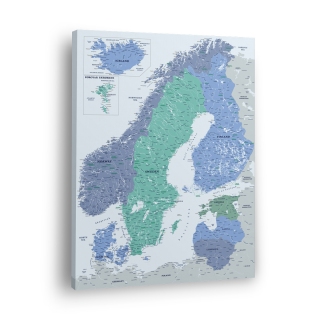 Skandinavijos žemėlapis Nr.11 Mėlynasis opalas